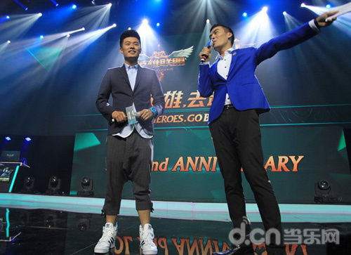 陈赫助阵《LOL》2周年庆