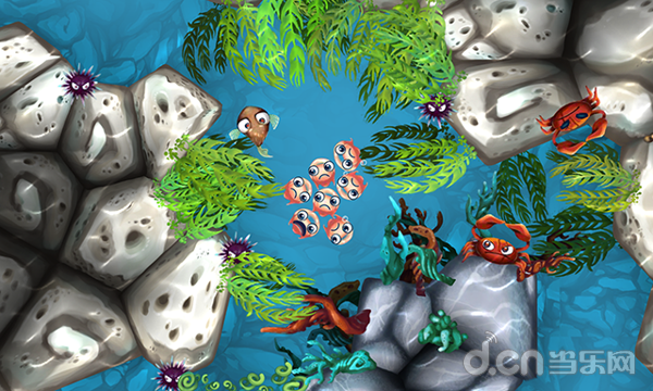 GDC 2015：翩翩起舞开发商最终绝唱《水母暗礁 Jelly Reef》3月底正式上架 _手机游戏新闻_当乐原创频道