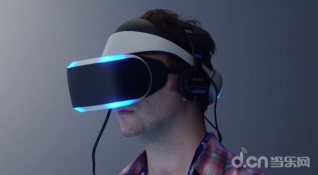 索尼发表全新虚拟现实VR设备