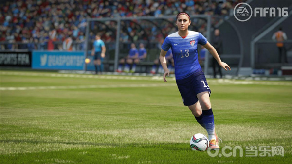 EA《FIFA 16》首次引入女子足球队伍 中国铿