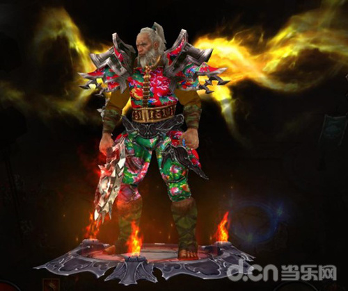 时尚东北风 当暗黑3角色英雄穿上“花棉袄”