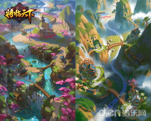 《将临天下》中国风画面场景