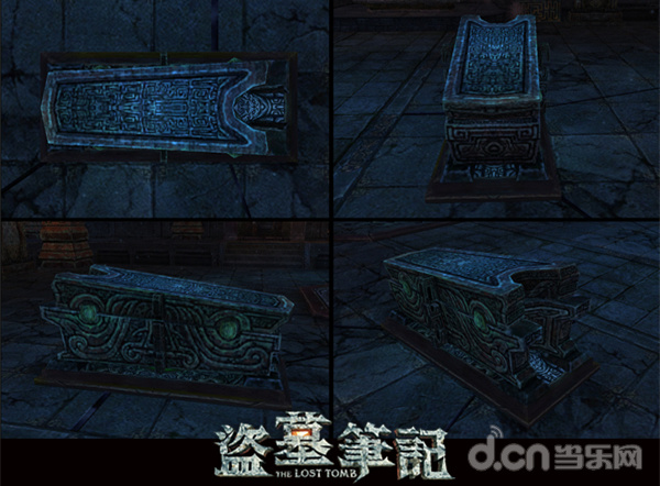 欢瑞世纪官方手游《盗墓笔记S》七星鲁王宫七星疑棺多角度展示