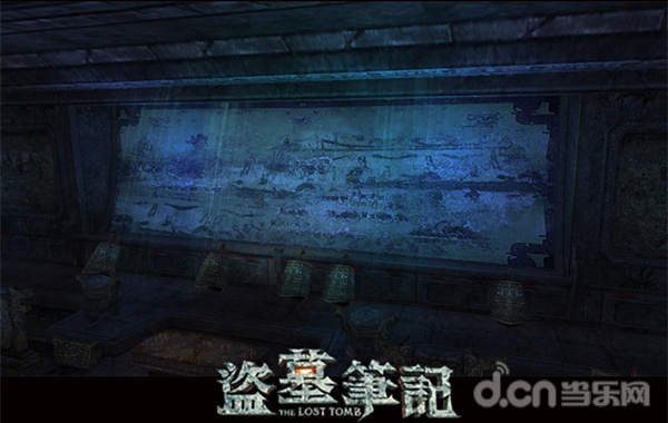 欢瑞世纪官方手游《盗墓笔记S》七星鲁王宫游戏场景壁画展示