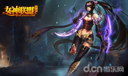 女神联盟手游   暗夜之刃觉醒原画