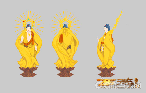 如来佛祖原画