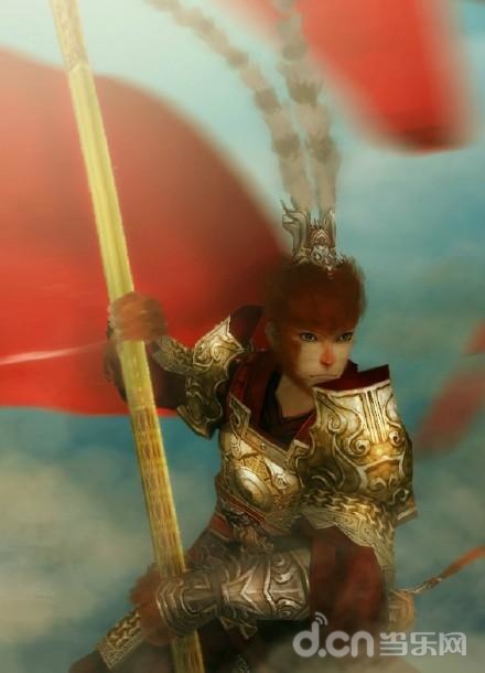 图为网友“岸渊今天做后期了吗”在《剑网三》还原大圣脸。