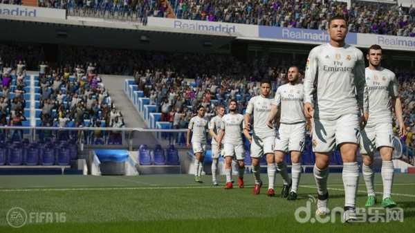 《FIFA 16》曝首皇马截图 逼真再现C罗等大牌