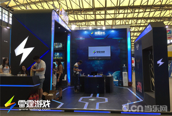 雷霆游戏CJ展台