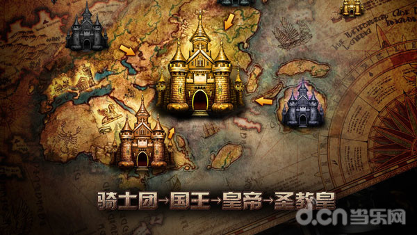 《SOK 圣骑士之歌》中的领地关系