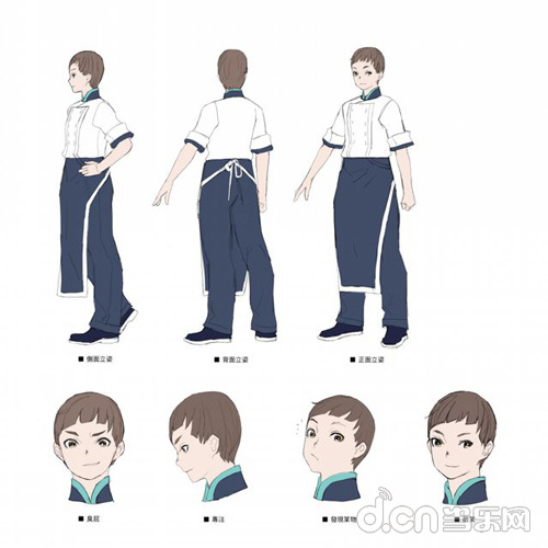 狼 动画设定