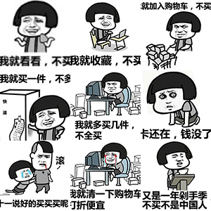 下面是接下来一段时间剁手党的状态