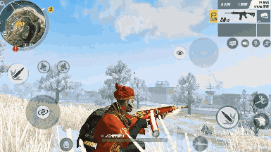 鞠婧祎邀你情人节吃鸡四季变化惊现终结者2