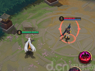 成群的蝙蝠聚集在吸血姬身旁,逐渐形成一个欲合上口的巨大南瓜将她